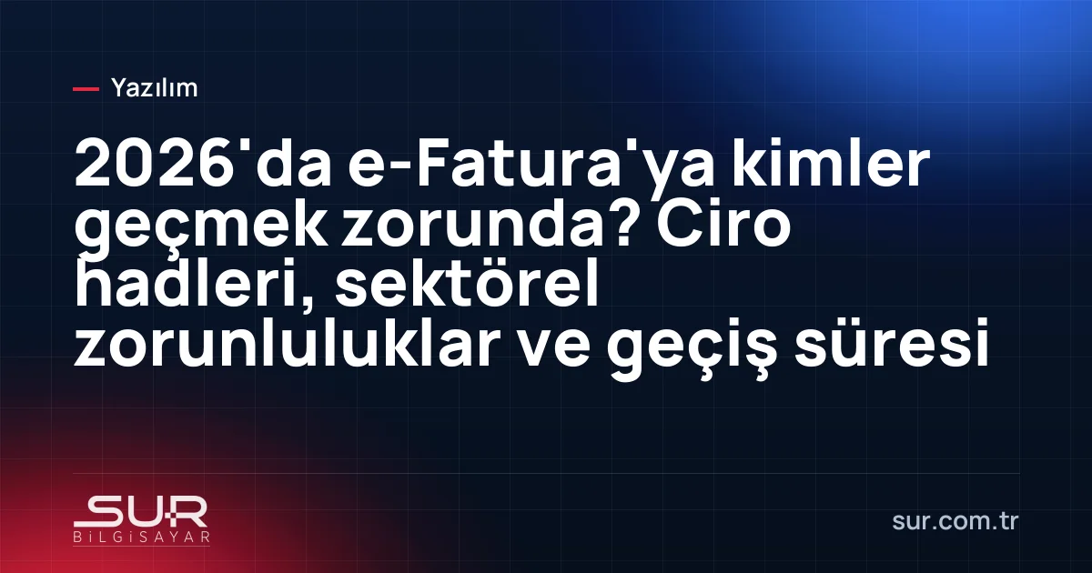 Ofiste bilgisayarda ticari program e-Fatura ayarları ve GİB e-Belge sayfası
