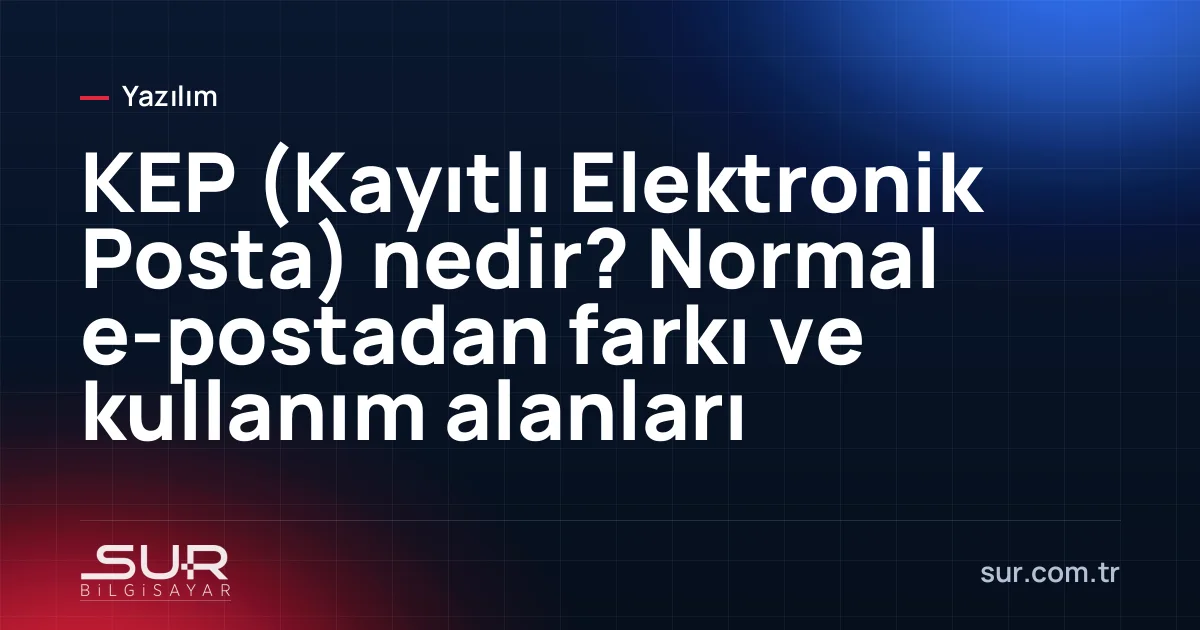 Kayıtlı elektronik posta gönderim ve teslim kayıtlarını gösteren ekran