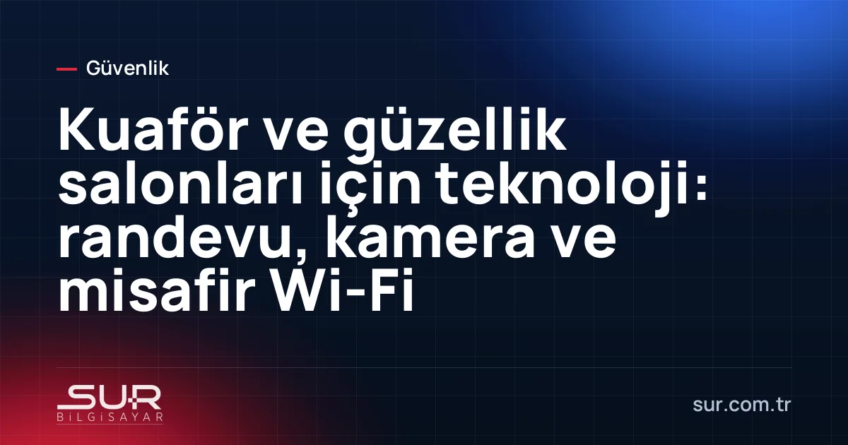 Kuaför salonunda tablet üzerinden randevu takvimi