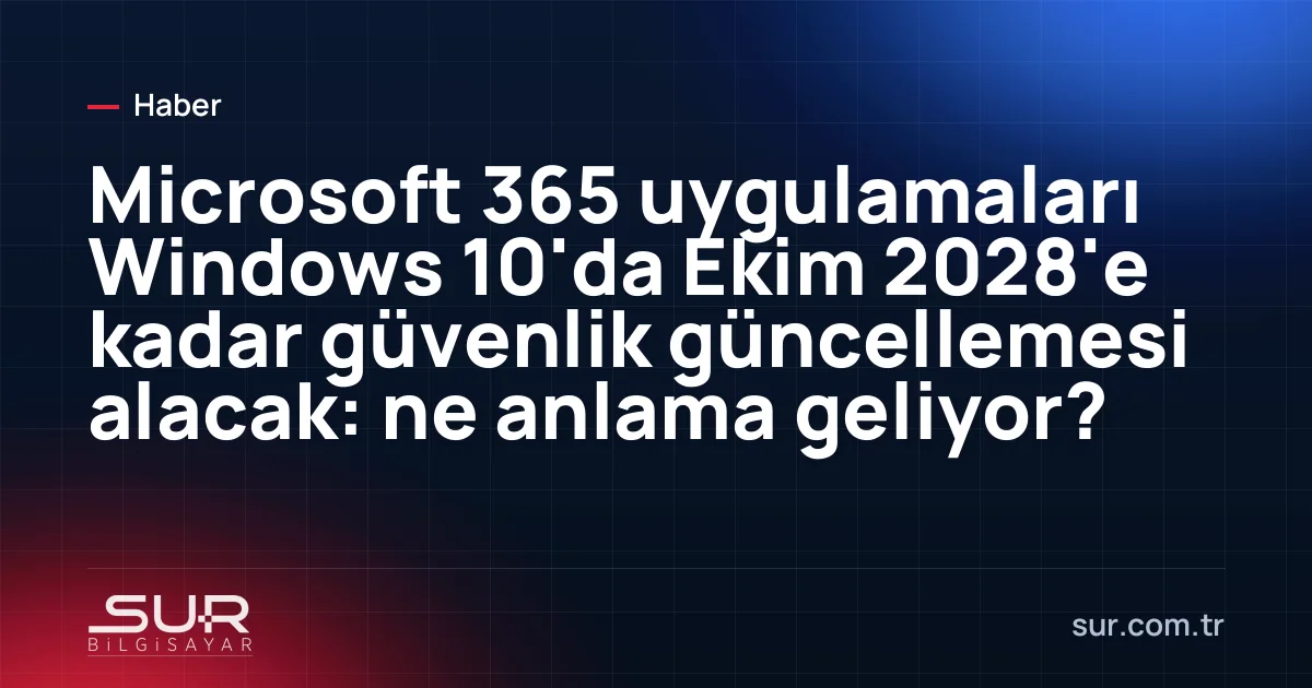 Windows 10 bilgisayarda çalışan Microsoft 365 uygulamaları