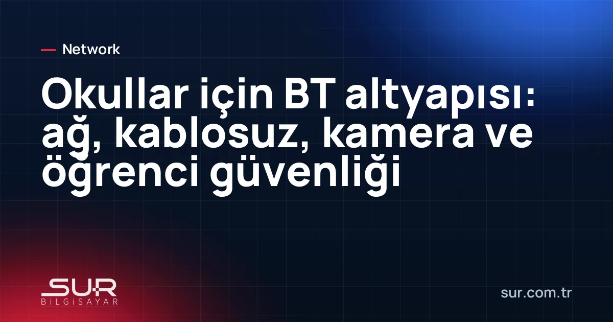 Sınıfta etkileşimli ekran ve tavana monte kablosuz erişim noktası