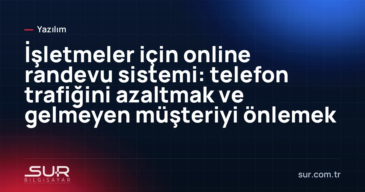 Telefonda online randevu takvimi ve uygun saatler ekranı