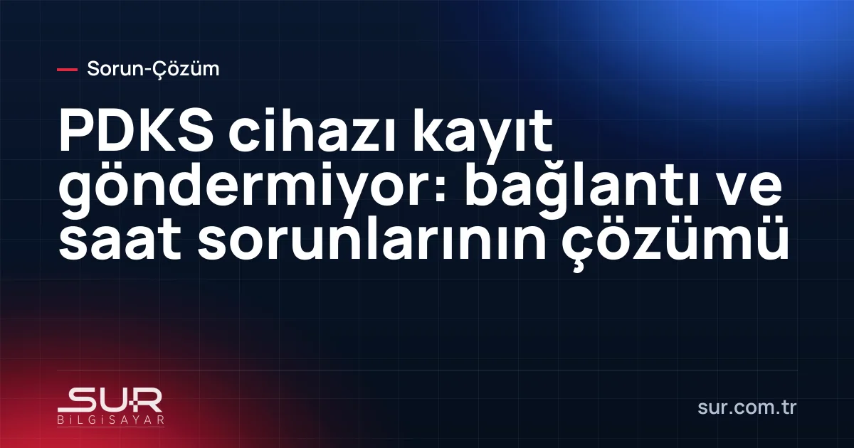 Duvara monte PDKS cihazı ve ağ kablosu